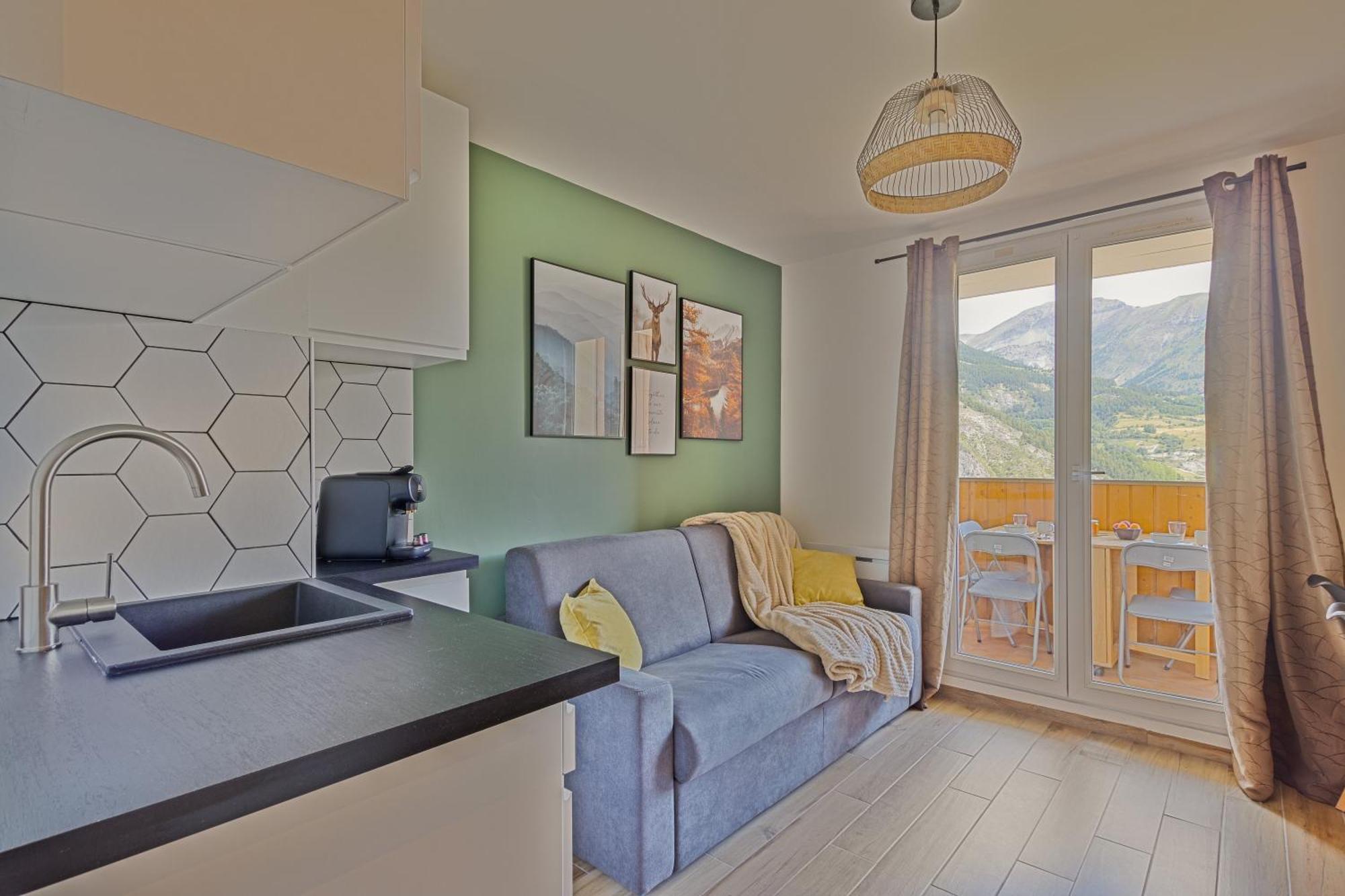 De Charme Avec Vue Sur Le Val D'allos, Parking Et Wifi Gratuit Apartment Allos